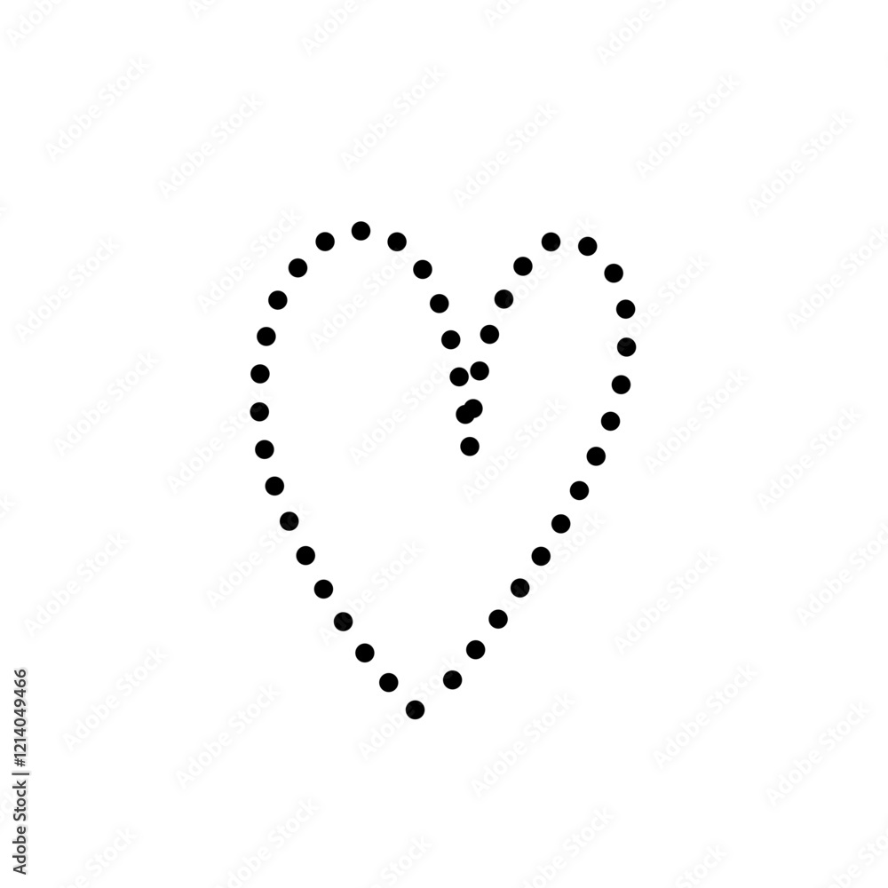 dotted line shape dotted line shape