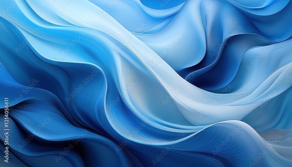 Soft textures in various shades of blue create abstract background Soft textures in various shades of blue create abstract background