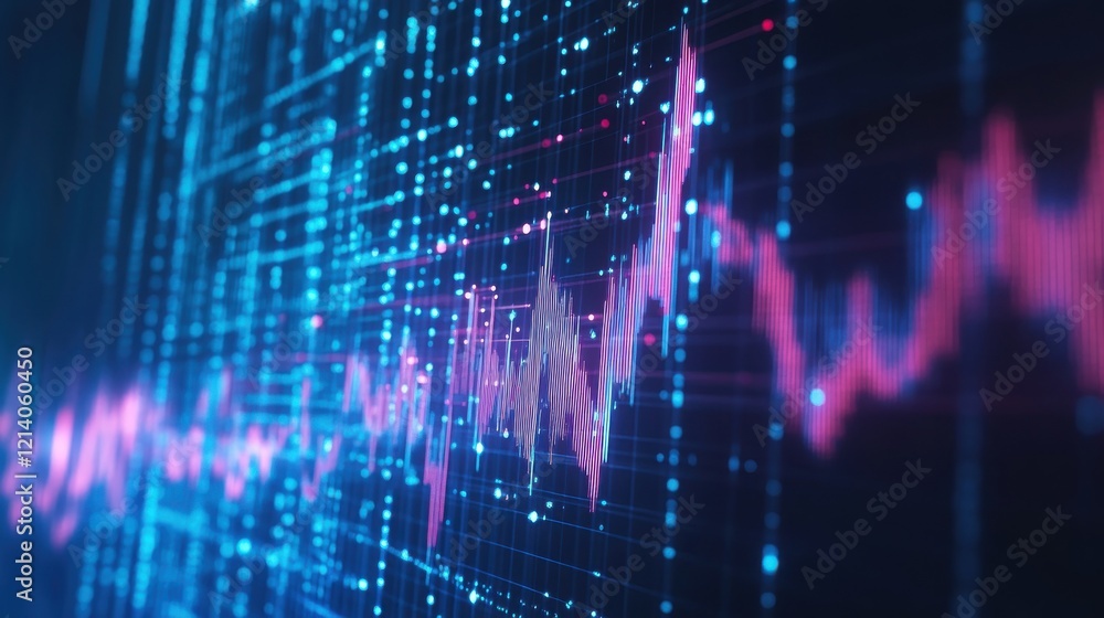 Clean background showing technology and finance interactions Clean background showing technology and finance interactions