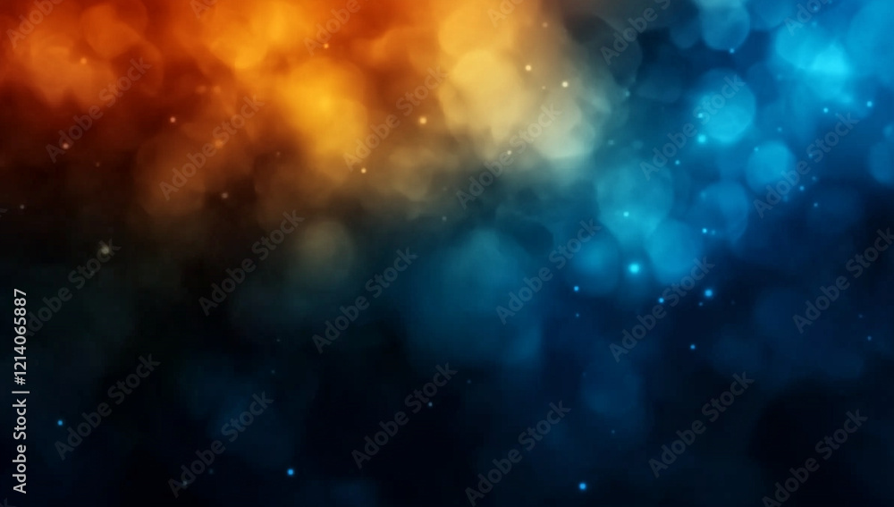 Fototapeta premium Colorful Swirling Smoke and Fog Background: Abstract Cinematic Atmosphere in Red, Yellow, Orange, and Blue