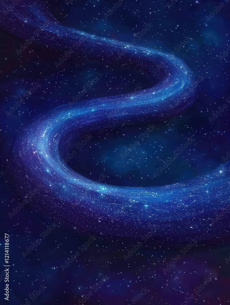 Beautiful swirling galaxy with vibrant stars in deep space. Beautiful swirling galaxy with vibrant stars in deep space.