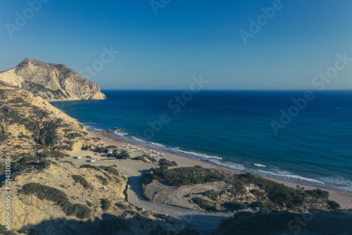 Kavo Paradiso beach in kos photo