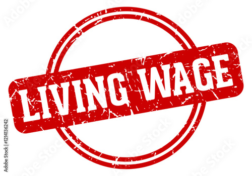 living wage stamp