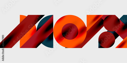 Vibrant abstract background circles with smooth gradients, creating a dynamic and modern design. Ideal for creative, tech, or contemporary-themed projects