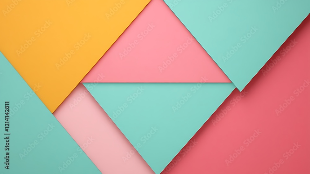 Colorful Geometric Shapes and Textures in Soft Pastel Shades for Creative Backgrounds and Designs Colorful Geometric Shapes and Textures in Soft Pastel Shades for Creative Backgrounds and Designs