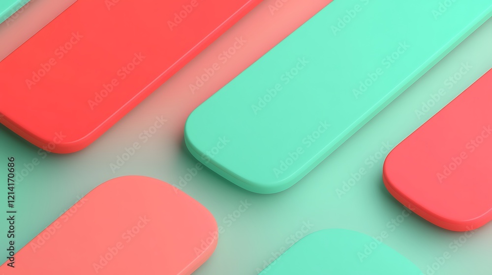 Vibrant Abstract Background with Colorful Rectangles in Red and Green Tones for Modern Design Projects Vibrant Abstract Background with Colorful Rectangles in Red and Green Tones for Modern Design Projects