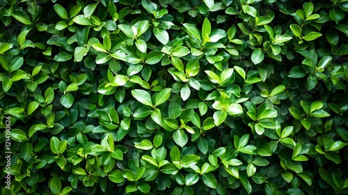 Wallpaper Mural Vibrant Green Foliage of Lush Bushes in Natural Sunlight CloseUp : Generative AI Torontodigital.ca