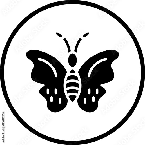 Butterfly Vector Icon Style