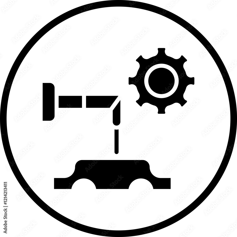 Fixed Automation Vector Icon Style