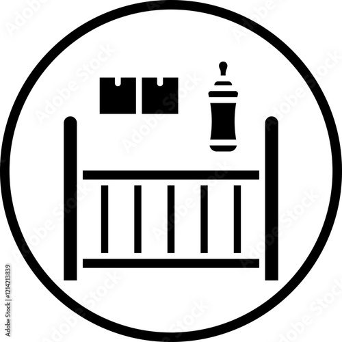 Lactation Room Vector Icon Style