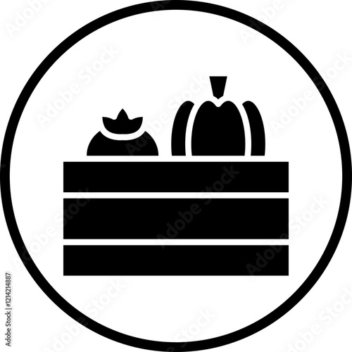Harvest farming Vector Icon Style