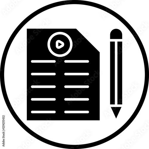 Content Vector Icon Style