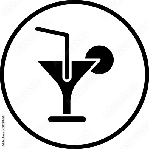 Drinks Vector Icon Style