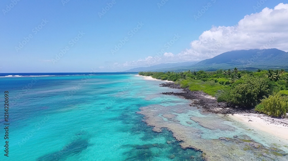 Obraz premium Tropical Beach and Ocean View