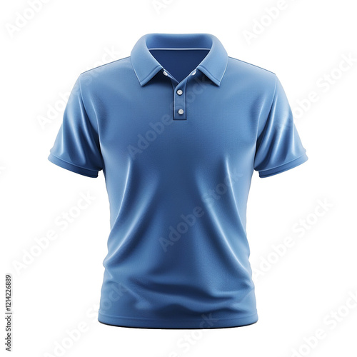 Wallpaper Mural HighQuality Blue Polo Shirt Mockup for Apparel Design Torontodigital.ca
