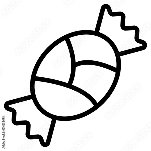 Bonbon Vector Design Icon Style