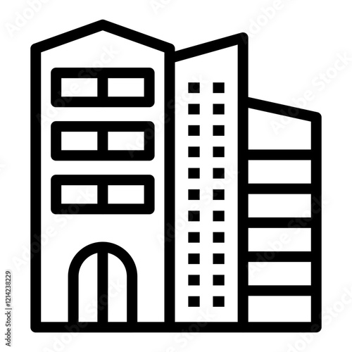 Apartment living Vector Design Icon Style