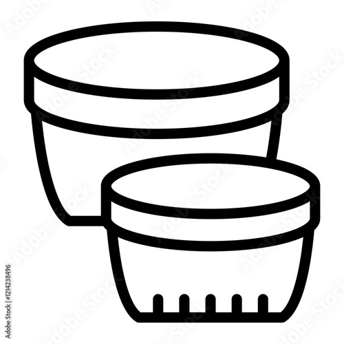 Tupperware Vector Design Icon Style