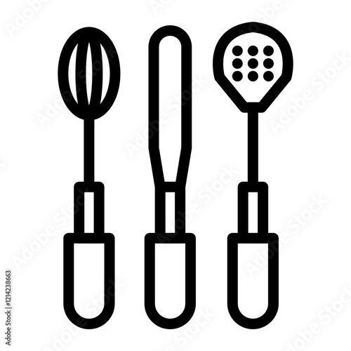 Cooking gadgets Vector Design Icon Style