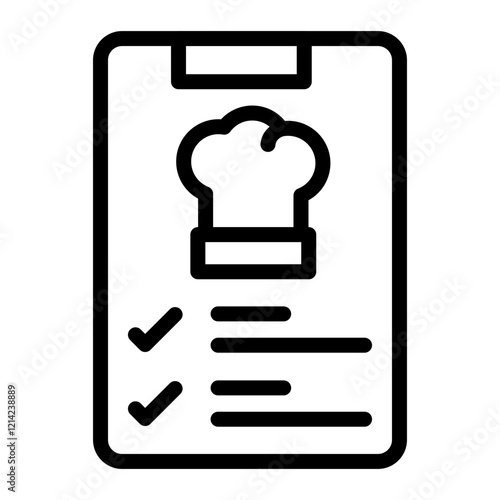 Quick recipes Vector Design Icon Style