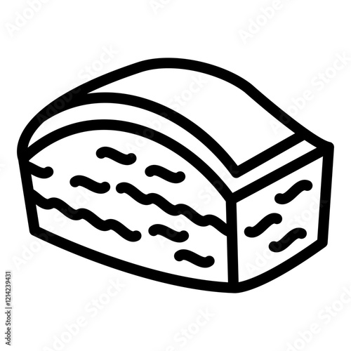 Pork belly Vector Design Icon Style