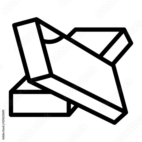 Wood planks Vector Design Icon Style