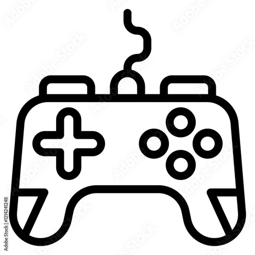 Gamepad Vector Design Icon Style