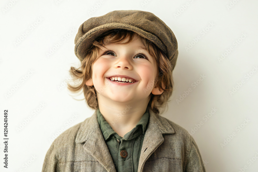 Portrait of a happy kid smiling Portrait of a happy kid smiling