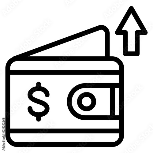 Expense Vector Design Icon Style