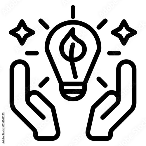 Sustainable Lifestyle Vector Design Icon Style