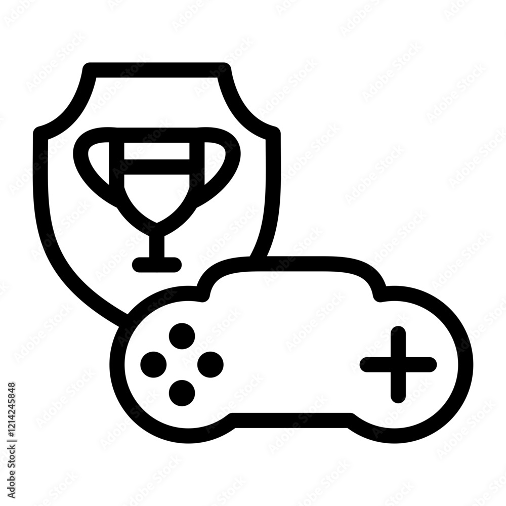 Esports Vector Design Icon Style Esports Vector Design Icon Style