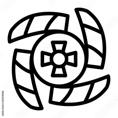 Spinner Vector Design Icon Style