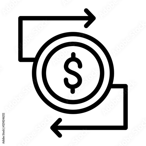 Barter Vector Design Icon Style