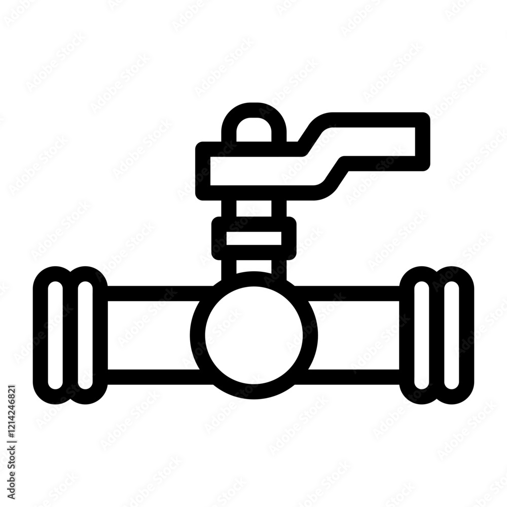 Valve Vector Design Icon Style