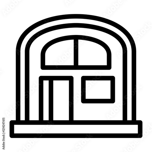 Bunker Vector Design Icon Style