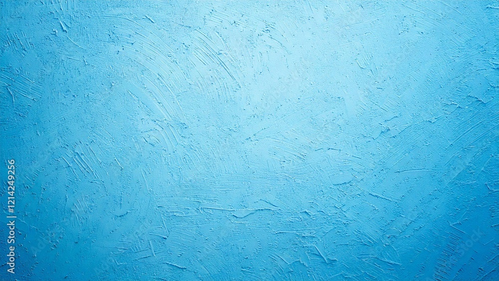 Obraz premium しわしわの和紙の背景素材 水色 古びた紙 レトロ 正月 こどもの日 七五三 和風 パターン AI生成素材