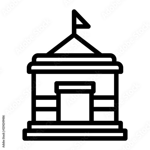 Civic Duty Vector Design Icon Style
