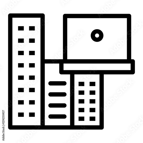 Skyline Nomads Vector Design Icon Style