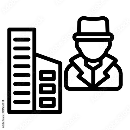 City Sleuths Vector Design Icon Style