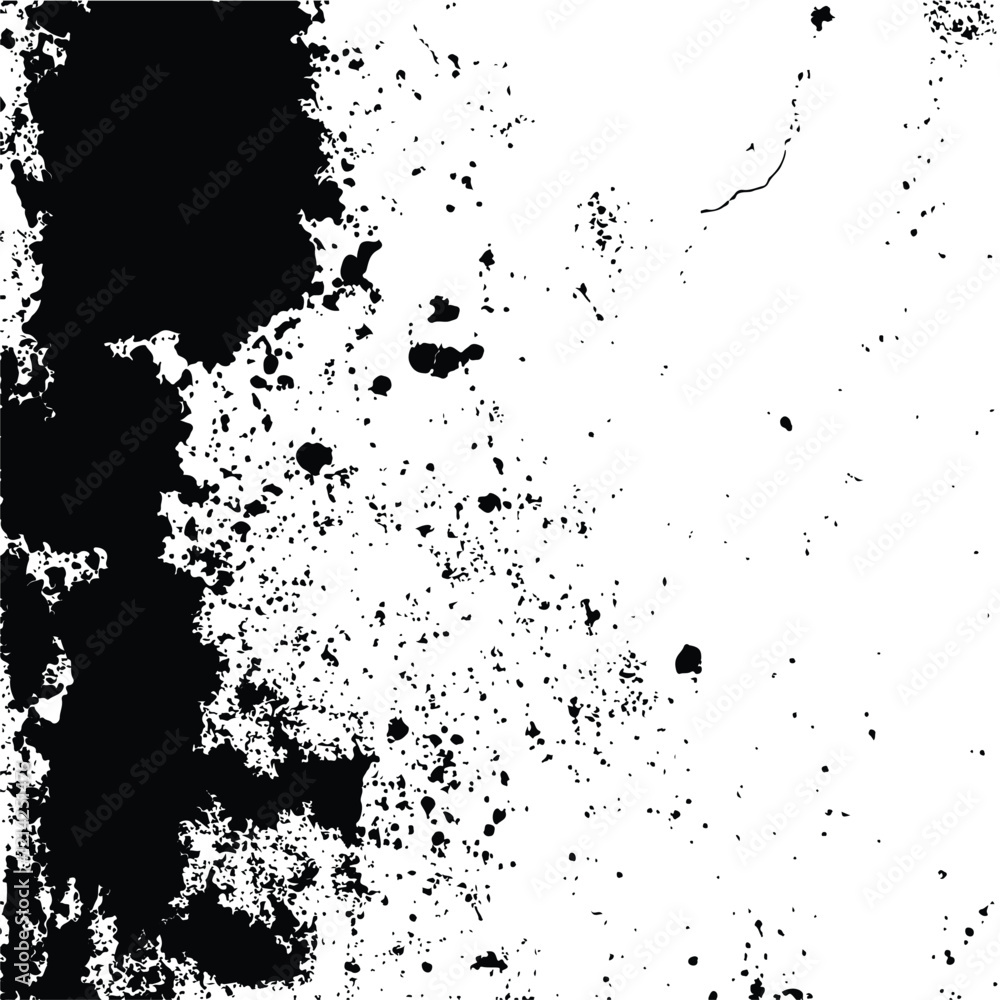 Fototapeta premium Black and White Abstract Grunge Texture background Vector
