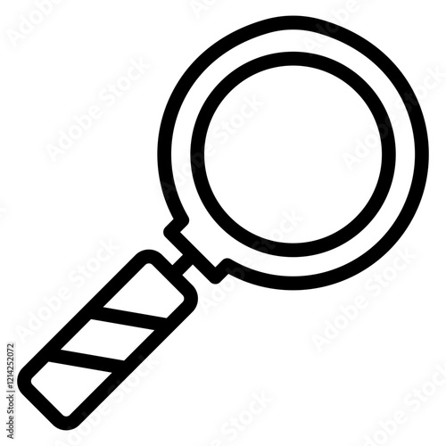 Magnifying Glass Vector Design Icon Style