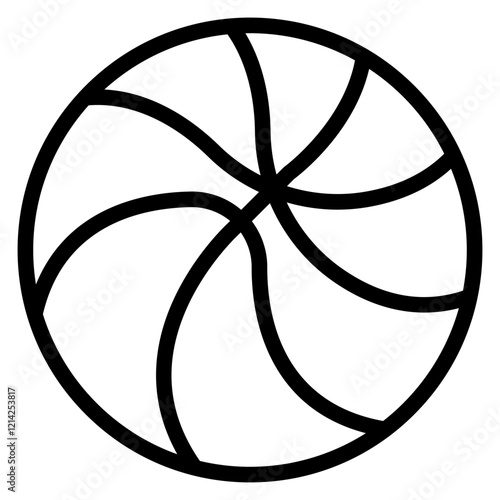 Volleyball Vector Design Icon Style