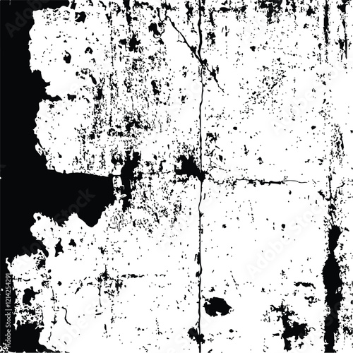 Wallpaper Mural Black and White Abstract Grunge Texture background Vector Torontodigital.ca