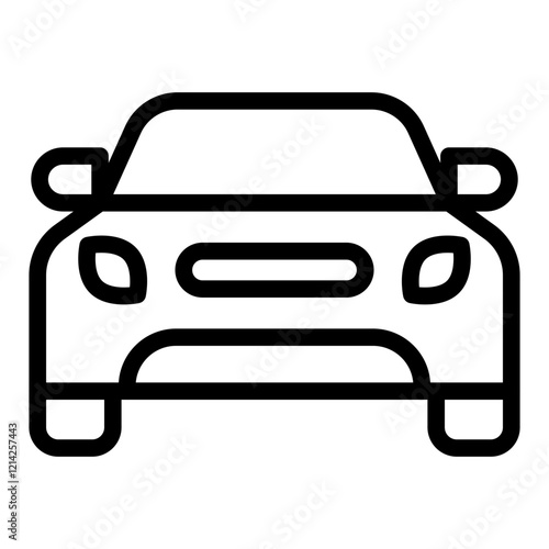 Car Vector Design Icon Style