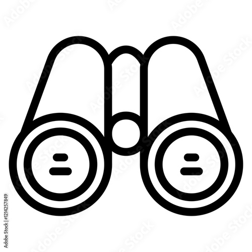 Binoculars Vector Design Icon Style