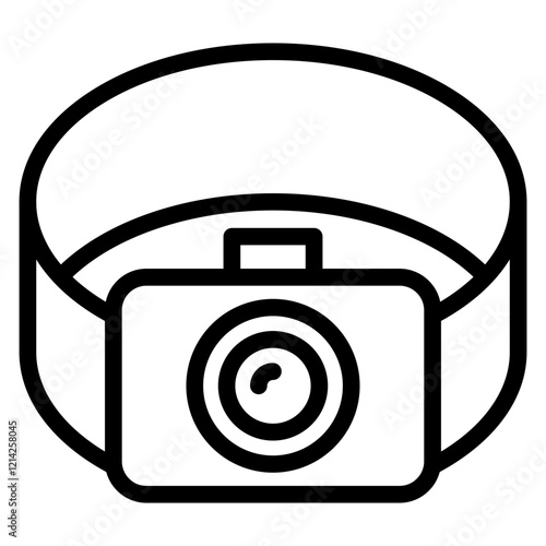 Headlamp Vector Design Icon Style