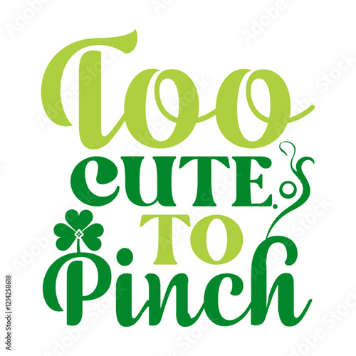 Too cute to pinch SVG Design
