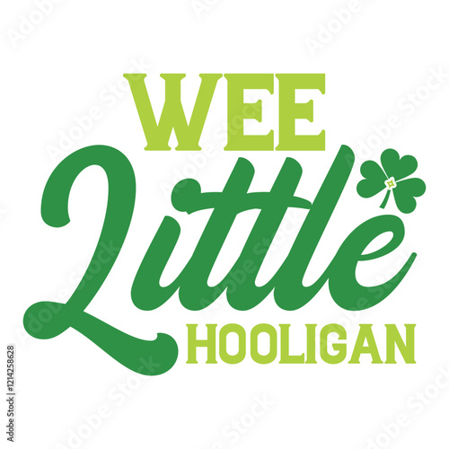 Wee little hooligan SVG Design
