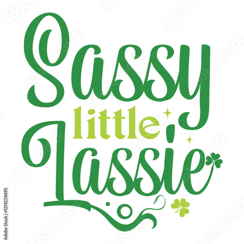 Sassy little lassie SVG Design
