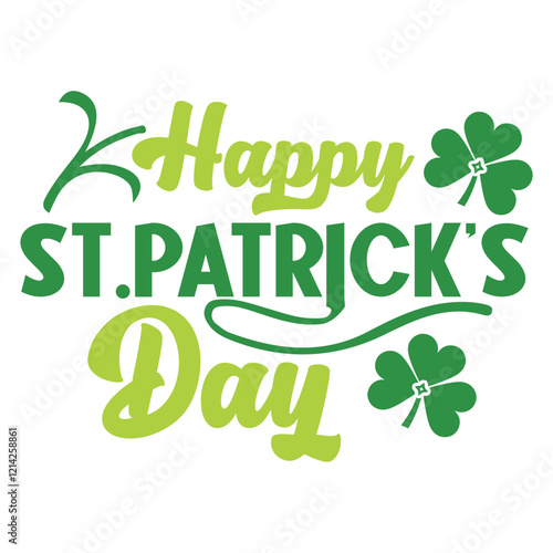 Happy st.patrick’s day SVG Design
